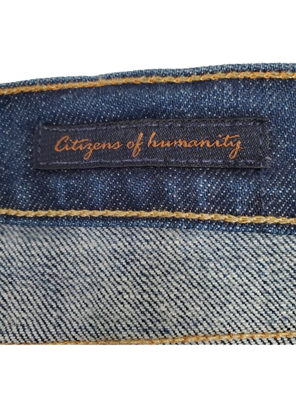 Citizens Of Humanity Womens Sz 29 Jeans Kelly #003 Low Waist Denim Cropped Blue - Picture 11 of 11